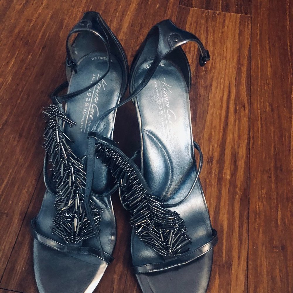 Kenneth Cole Metallic Stilletos